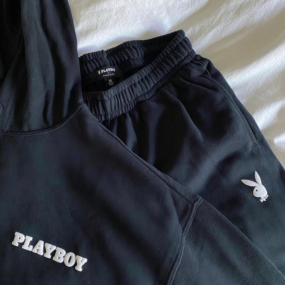 Pacsun x Playboy Black Sweat Pants